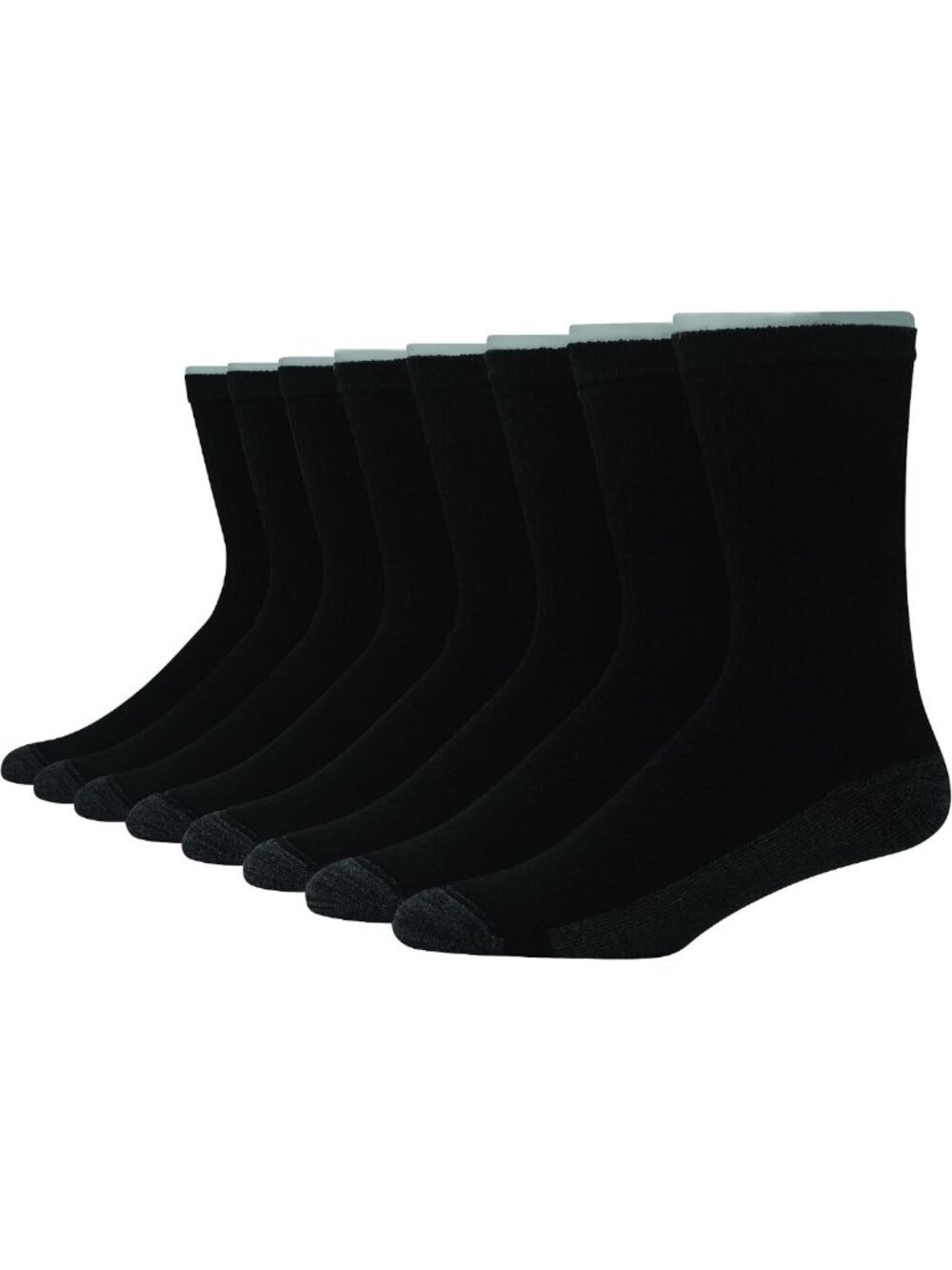 Max Cushioned Men's Crew & Over the Calf Socks, Moisture-Wicking Athletic Socks